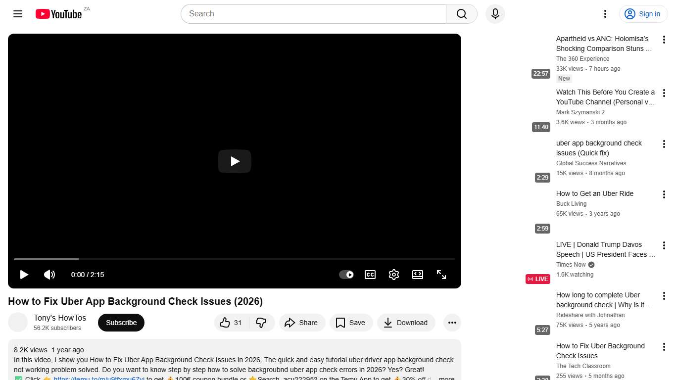 How to Fix Uber App Background Check Issues (2026) - YouTube